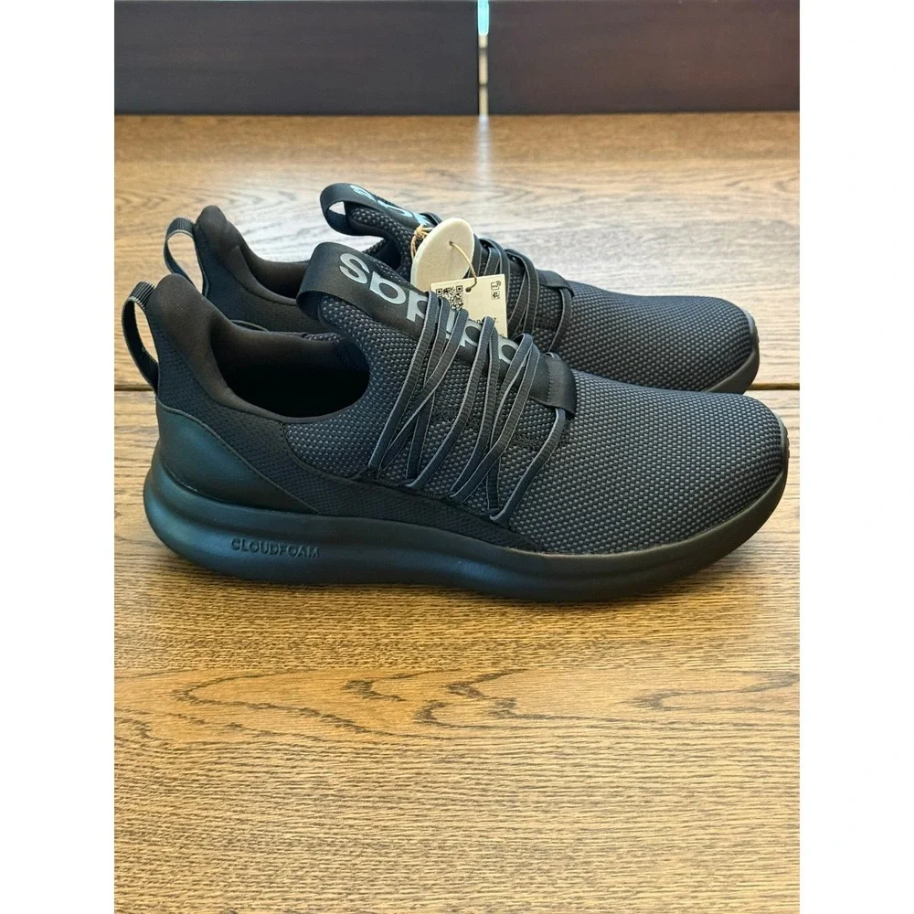 Adidas Lite Racer Adapt 7.0 Men's Core Black Slip on Sneakers Size 11.5
